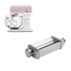 Kenwood 5L Kmix Stand Mixer Pink & Lasagne Roller