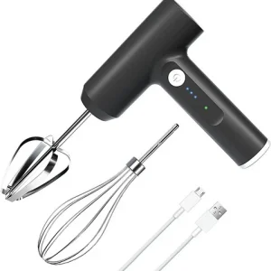 Electric Hand Held Mixer 3 Gear Electronic Handheld Egg Cake Whisk Food Blender